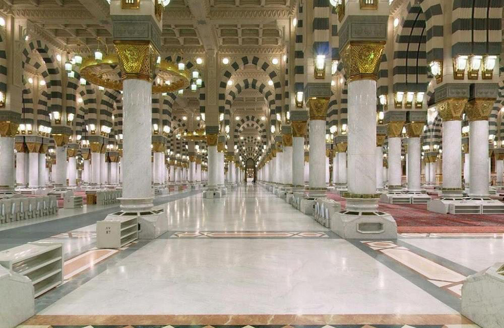 معماری اسلامی شگفت انگیز در مسجد النبی مدینه - فوبـورو مگ